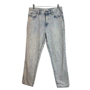 Pistola Keen 90s Straight Jeans Size 29 Light Acid Wash Vintage Inspired Denim